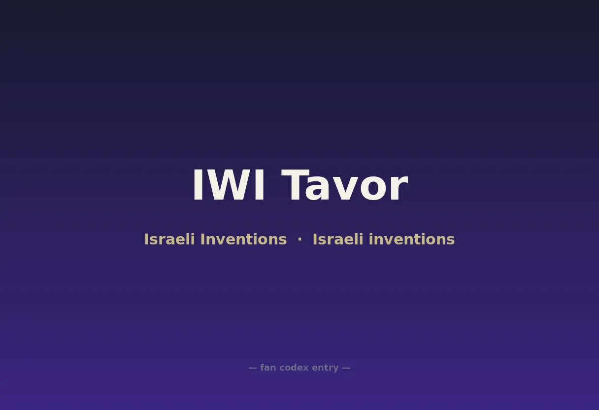 IWI Tavor